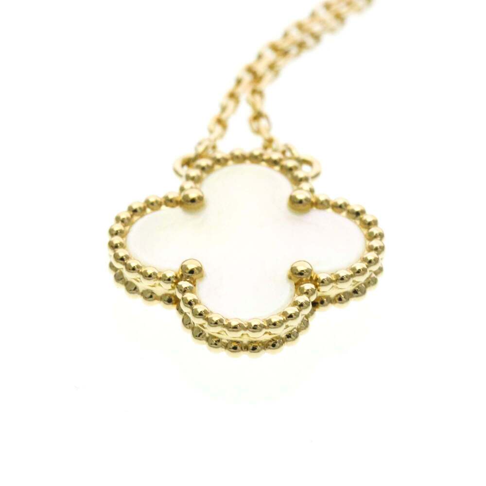 Van Cleef & Arpels Vintage Alhambra Yellow Gold (18K) Mother Of Pearl Women,M... - Picture 4 of 11